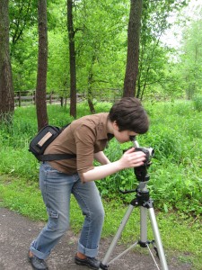Filming at the Burchfield Nature & Art Center
