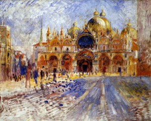 Renoir, Piazza San Marco Venice