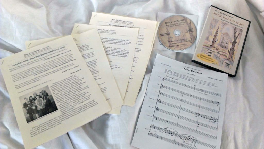 Preparing a press release, DVD, and score sample for my first opera way back in 2013